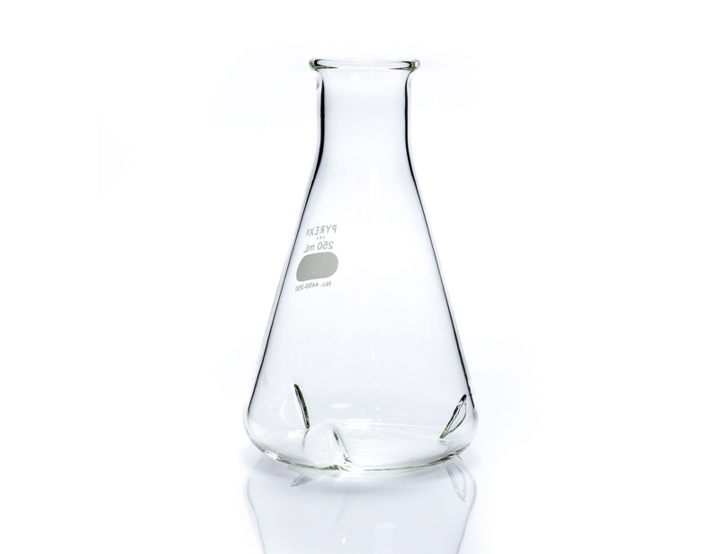 PYREX® Glass Erlenmeyer Flask, Baffled