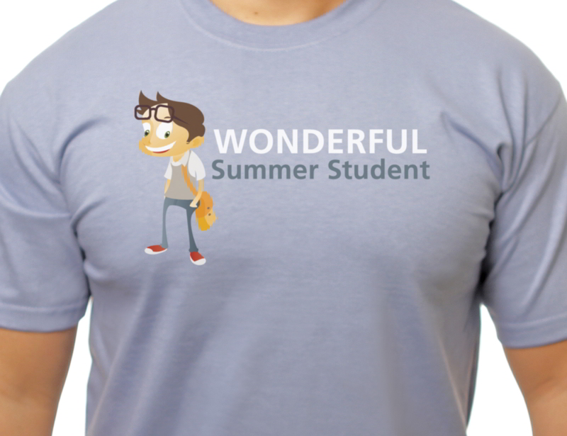 Summer student T-shirt